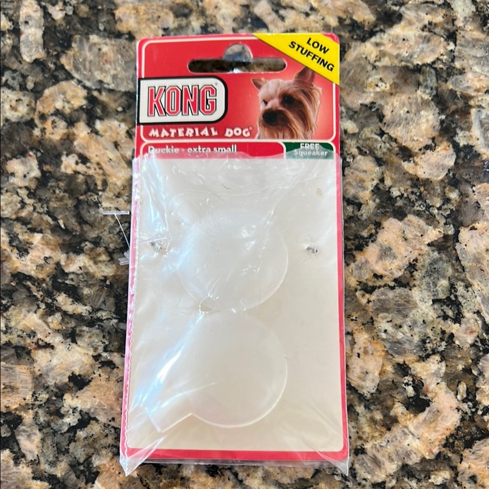 KONG 2 replacement Squeakers for xtra small material dog toy